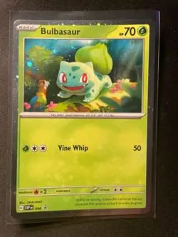 Bulbasaur - (Cosmos Holo) Promo SV: Scarlet & Violet Promo Cards 046 NM - Image 1