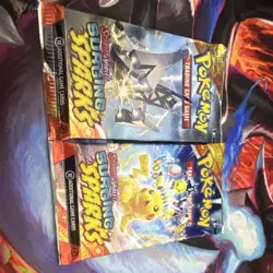 Pokemon TCG Scarlet & Violet Surging Sparks Booster Pack (2) English 10-Card - Image 1