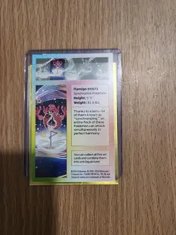 Pokemon Flamingo #0973 Mini Tin Art Card and Sticker Set - Image 1