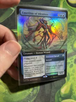 Emeritus of Ideation (Extended Art) Foil - Secrets of Strixhaven Magic MTG - Image 4