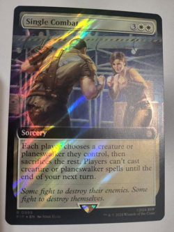 MTG SINGLE COMBAT FOIL SURGE 986 EX-MINT FREE SHIP!!! - Image 1