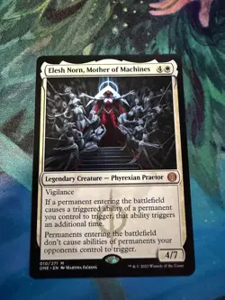 MTG Elesh Norn, Mother of Machines Phyrexia: All Will Be One (010/271) LP - Image 1