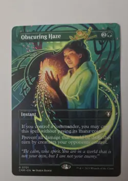 Obscuring Haze (Borderless) CMM 0701 MTG NM - Image 1