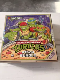 Magic The Gathering Teenage Mutant Ninja Turtles PIZZA Bundle! Sealed - Image 1