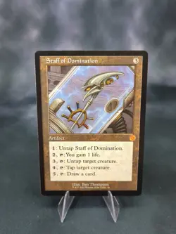 Staff of Domination The Brothers' War: Retro Frame Artifacts Regular - Image 1