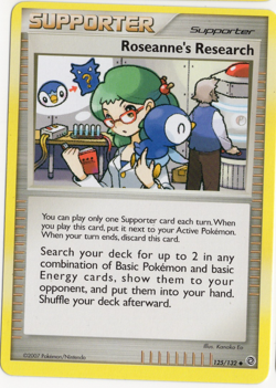 Roseanne's Research 125/132 Secret Wonders Pokemon Card - Image 1