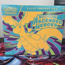 Pokemon TCG Elite Trainer Box Mega Evolution: Ascended Heroes English 2026 - Image 4