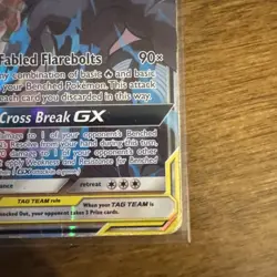 MP Pokemon TCG Reshiram & Zekrom GX 157/236 Cosmic Eclipse Sun and Moon Tag Team - Image 3