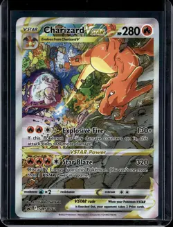 Pokemon SWSH: Sword & Shield Promo Cards Charizard VSTAR SWSH262 - Image 1