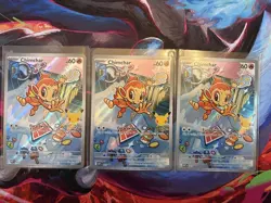 Chimchar 041 Illustration Rare First Partner Promo Pokemon TCG NM - Image 1
