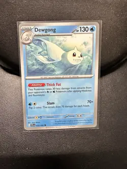 Dewgong 022/094 Regular Common Phantasmal Flames - Pokemon Near Mint - Image 1