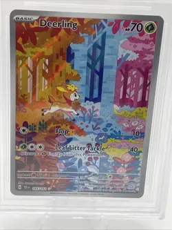 Gem Mint Beckett 9.5 Deerling IR 165/162 Temporal Forces Pokemon - Image 2