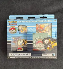 2015 World Champions Deck Jacob Van Wagner Pokemon SealeD Rare - Image 1