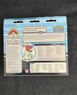 2015 World Champions Deck Jacob Van Wagner Pokemon SealeD Rare - Image 2