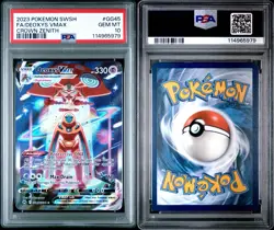 2023 Pokemon Sword Shield Deoxys VMAX #GG45 Full Art Crown Zenith PSA 10 GEM MT - Image 3