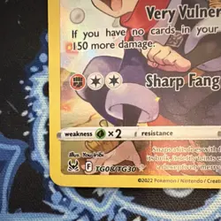 Pokemon TCG Hisuian Arcanine Trainer Gallery TG08/TG30 Lost Origin - Image 5