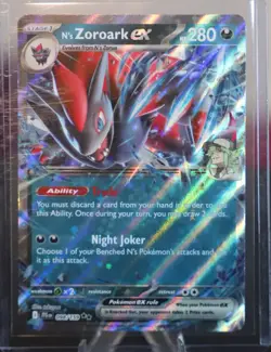 N's Zoroark ex 098/159 Double Rare Pokemon Journey Together - Image 1