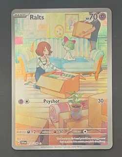 Pokemon Card Ralts 211/198 Scarlet & Violet Base Set - Near Mint - Image 1