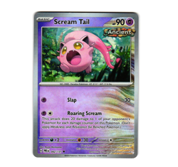 Pokemon Scream Tail (Master Ball Pattern) 042/131 SV: Prismatic Evolutions NM - Image 1
