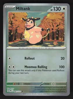 Miltank 081/131 Master Ball Pokemon TCG SV: Prismatic Evolutions NM - Image 1