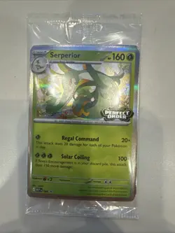 Pokemon Perfect Order STAFF Promo Pack Sealed - Image 1