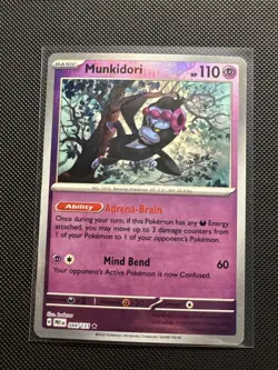 Pokemon TCG Munkidori (Master Ball Pattern) 044/131 Prismatic Evolutions - Image 1
