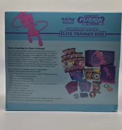 Fusion Strike Pokemon Center Elite Trainer Box PC ETB Sealed With Acrylic Case - Image 3
