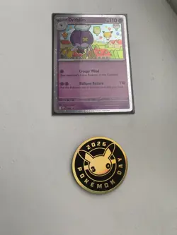 006 Mega Evolution Drifblim Promo Cosmo Holo Pokemon TCG x10 Available ⚡ - Image 1
