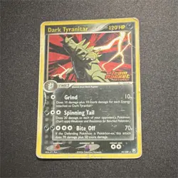 Pokemon Dark Tyranitar 19/109 EX Team Rocket Returns Rare Reverse Holo 120 HP - Image 1