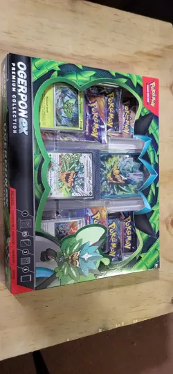 Pokemon: Teal Mask Ogerpon ex Premium Collection Promo Factory Sealed - Image 1