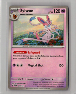 Sylveon (Master Ball) - 040/131 - Pokemon TCG Prismatic Evolutions Rare NM - Image 1