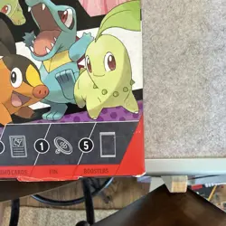 Pokemon TCG Mega Evolution Ascended Heroes Pin Box Tepig Totodile Chikorita EN - Image 3