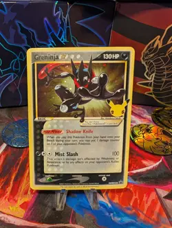2019-2023 Pokemon SWSH Black Star Promos Greninja #SWSH144 Not Sealed - Image 1