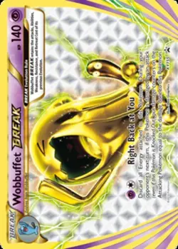 1x Wobbuffet BREAK - XY155 - Promo - Holo Lightly Played Pokemon XY - Black Star - Image 1