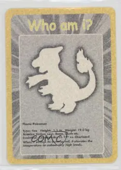 Charmeleon Hasbro Funskool India Pokemon Who am IU #B11 2004 - Image 2