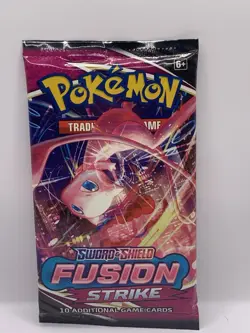 1x Pokemon TCG Fusion Strike Booster Pack Pokemon TCG - New & Sealed - Image 1