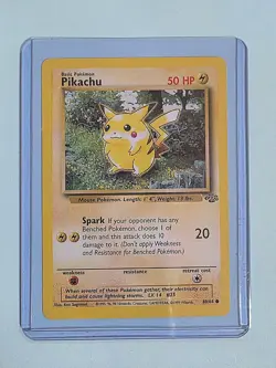 1999 Pikachu 60/64 - Jungle - NM Pokemon TCG - WotC - Image 2