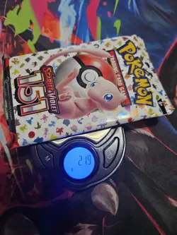 Pokemon TCG 151 Booster Pack Sealed 21.9 Grams English Heavy! - Image 1