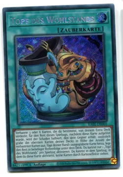 Yu-Gi-Oh! Topf des Wohlstands Secret Rare RA01-DE066 - Image 1