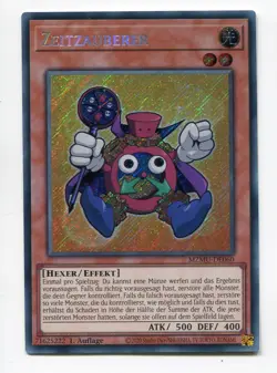 Yu-Gi-Oh! Zeitzauberer Secret Rare MZMU-DE060 - Image 1