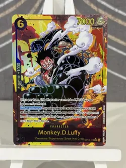 Monkey.D.Luffy OP10-118 SEC Alt Art Royal Blood One Piece TCG English - Image 1