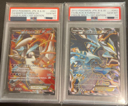 PSA 10 Pokemon Card 2012 White Kyurem Black Kyurem Ex 062/059 SR Set Japanese - Image 1