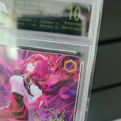 Honkai Star Rail KAFKA Waifu GOLD SIGNATURE Holo Foil TCG Card Slab SB29 - Image 2