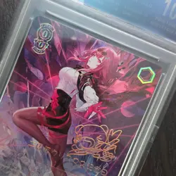 Honkai Star Rail KAFKA Waifu GOLD SIGNATURE Holo Foil TCG Card Slab SB29 - Image 3