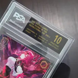 Honkai Star Rail KAFKA Waifu GOLD SIGNATURE Holo Foil TCG Card Slab SB29 - Image 5
