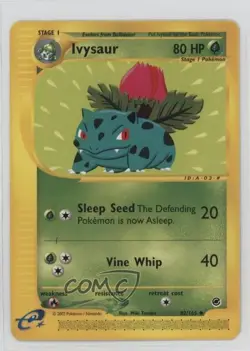 Ivysaur Pokemon e-Card Series Expedition #82 2002 - Image 1