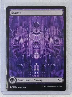 MTG Swamp #274 Full Art Murders at Karlov Manor Magic Card Land NM - Image 5
