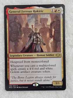 MTG General Ferrous Rokiric #198 Modern Horizons 2 2021 Magic Card Rare NM - Image 1