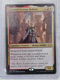 MTG General Ferrous Rokiric #198 Modern Horizons 2 2021 Magic Card Rare NM - Image 4