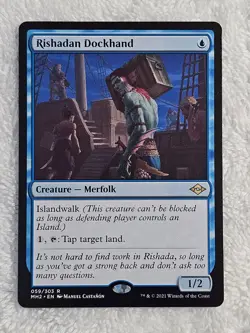 MTG Rishadan Dockhand #59 Modern Horizons 2 2021 Magic Gathering Card Rare NM - Image 1